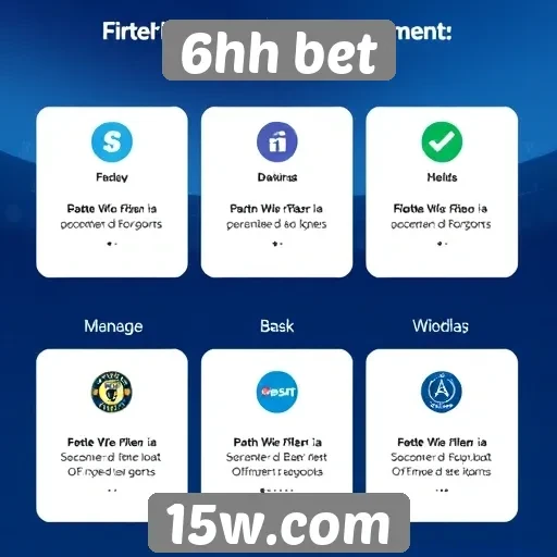 Exploração dos métodos de pagamento no 6hh bet